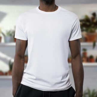 Bn1Cx2F Men's Classic Crew Neck T-Shirt — Soft Cotton Everyday Tee